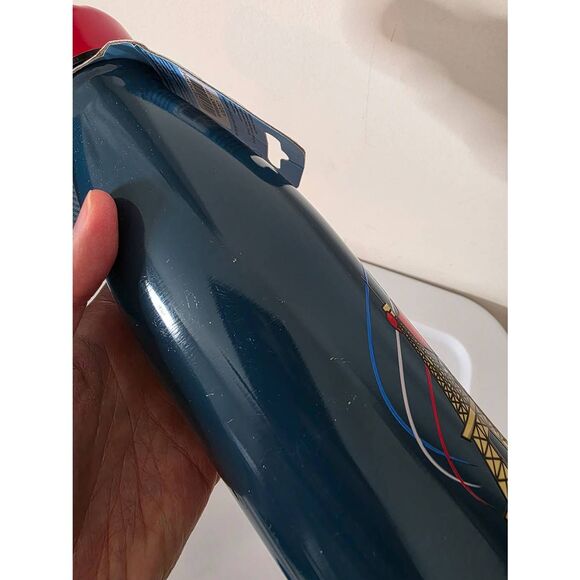 Mascotte Eiffel Tower insulated bottle Olympic Games Paris 2024 50 cl bleu - Picture 8 of 9